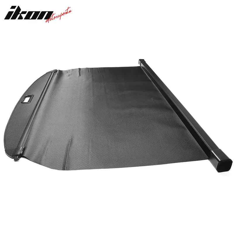 2019-2023 Hyundai Santa Fe Carbon Fiber Texture Black Cargo Cover PVC