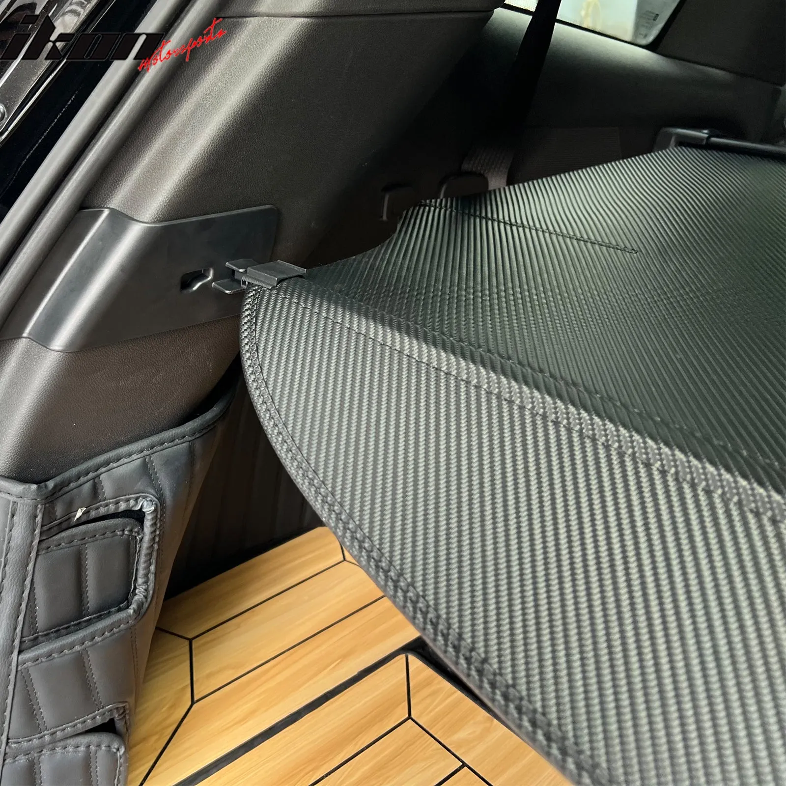 2020-2024 Cadillac XT6 Carbon Fiber Print Retractable Rear Cargo Cover