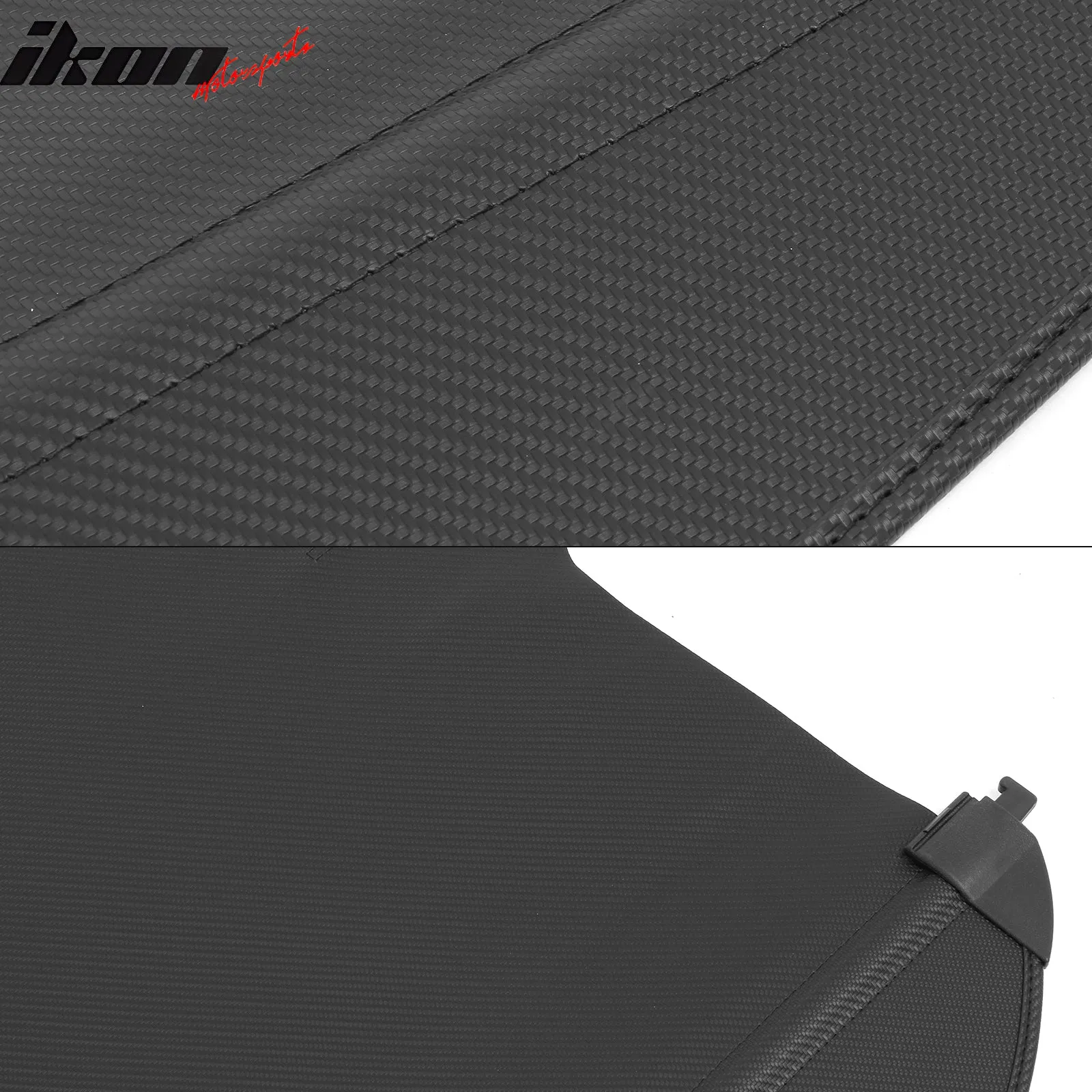 2020-2024 Kia Telluride Carbon Fiber Print Retractable Cargo Cover