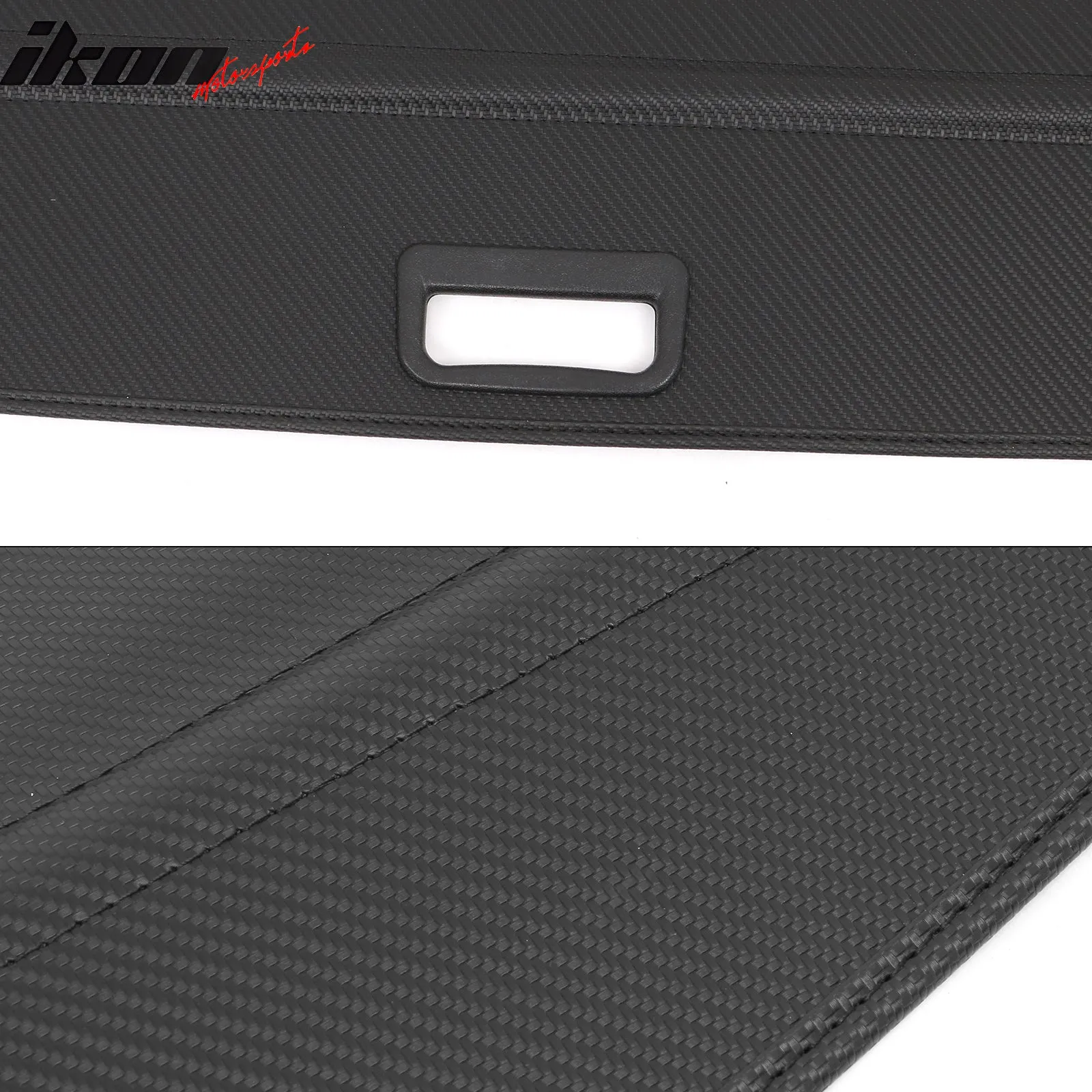 2022-2024 Kia EV6 Carbon Fiber Print Retractable Rear Cargo Cover