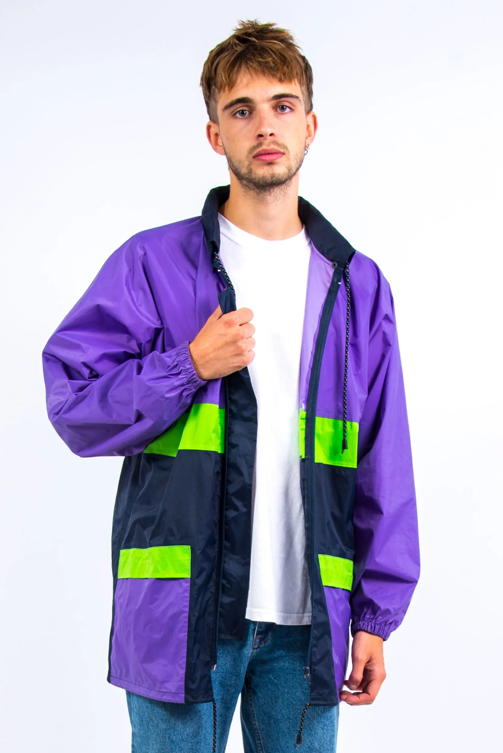 90's Vintage Waterproof Rain Jacket