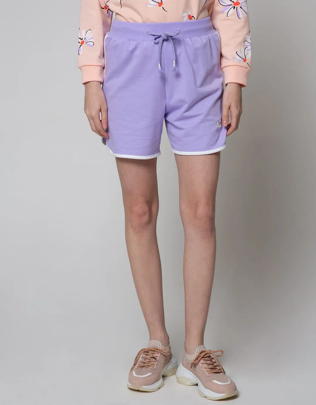 American Jeans Short Pants Team Talk Lilac