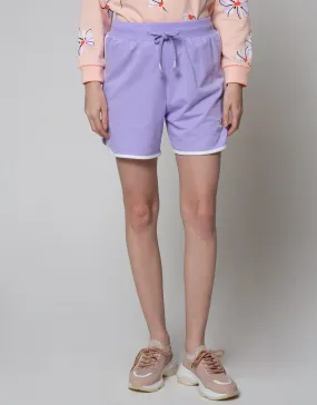 American Jeans Short Pants Team Talk Lilac