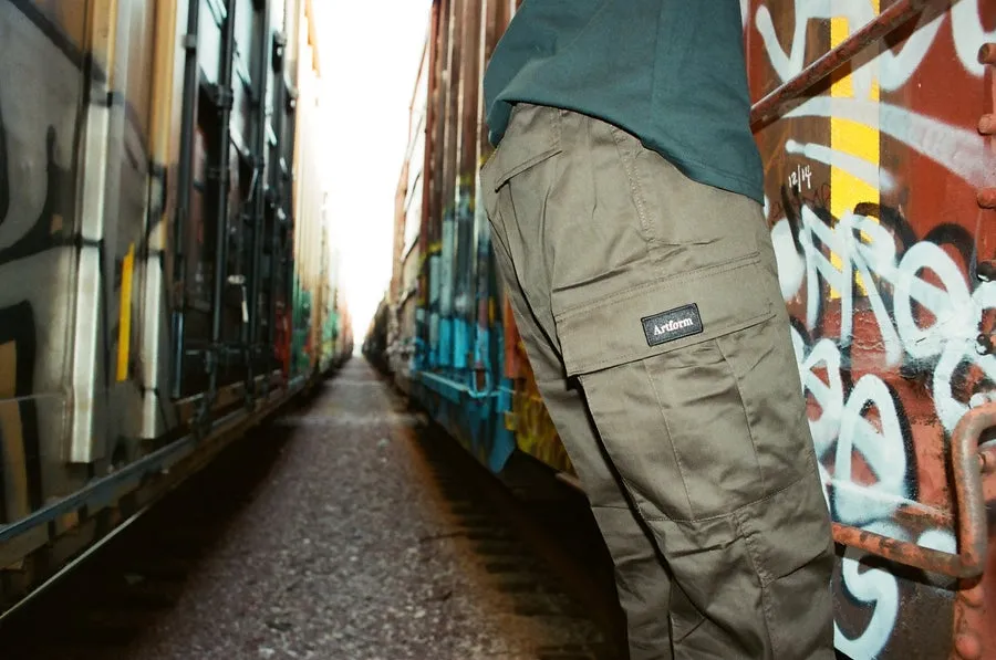 Artform Pro Cargo Pants - Chocolate/Black