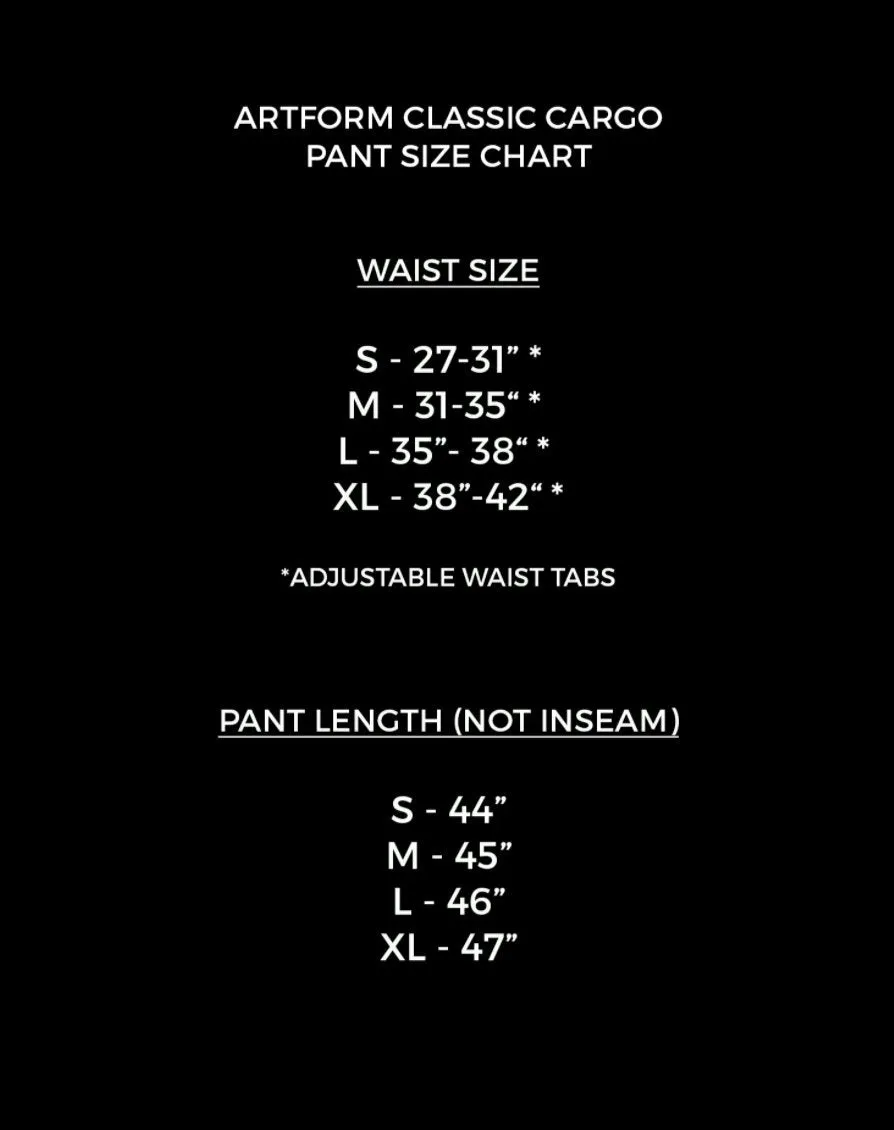 Artform Pro Cargo Pants - Chocolate/Black