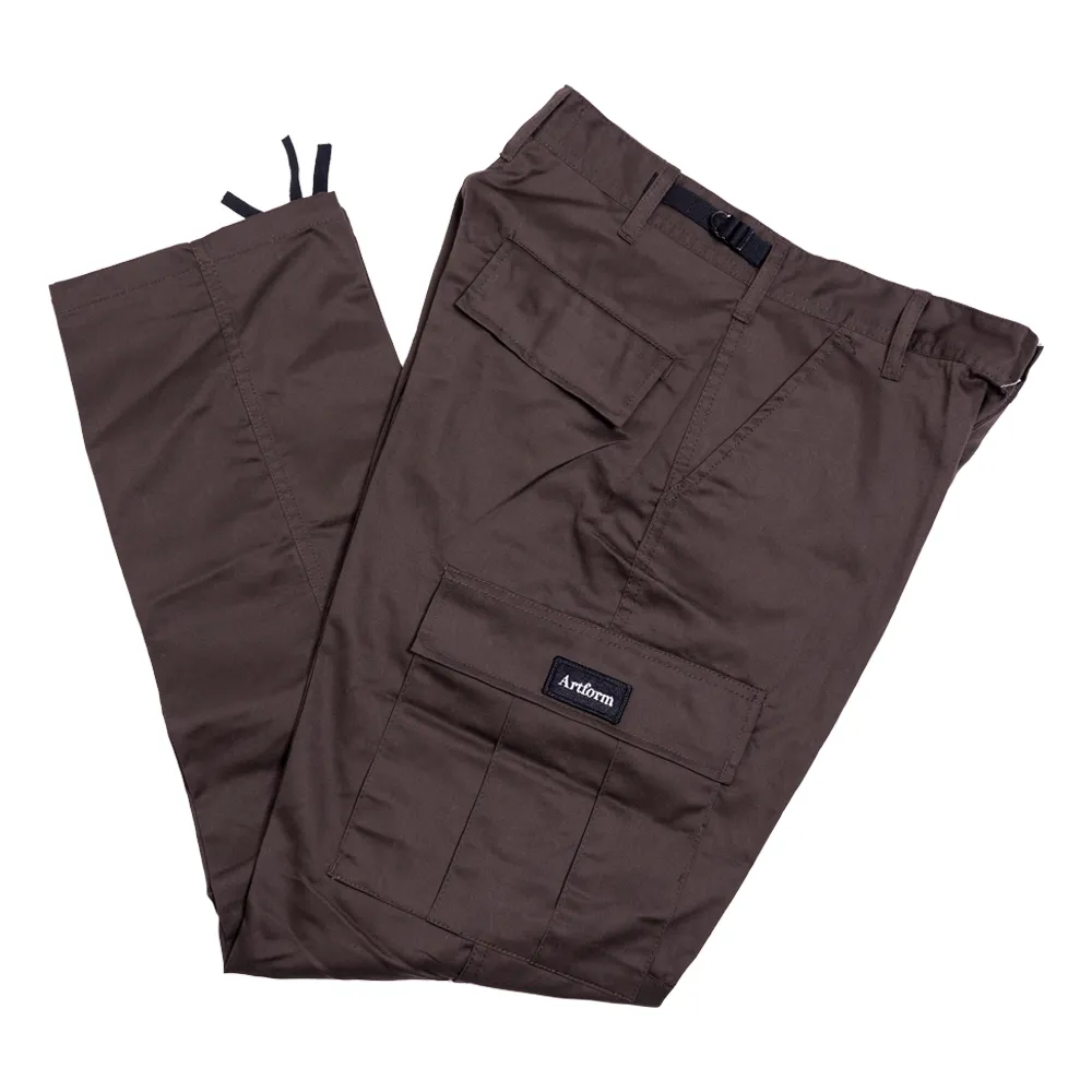Artform Pro Cargo Pants - Chocolate/Black