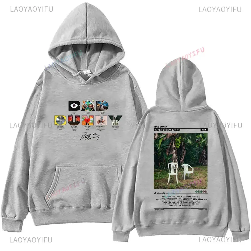 Bad Bunny Nadie Sabe Lo Que Va A Pasar Mañana Graphic Hoodie – Your Next Hip-Hop Streetwear Essential