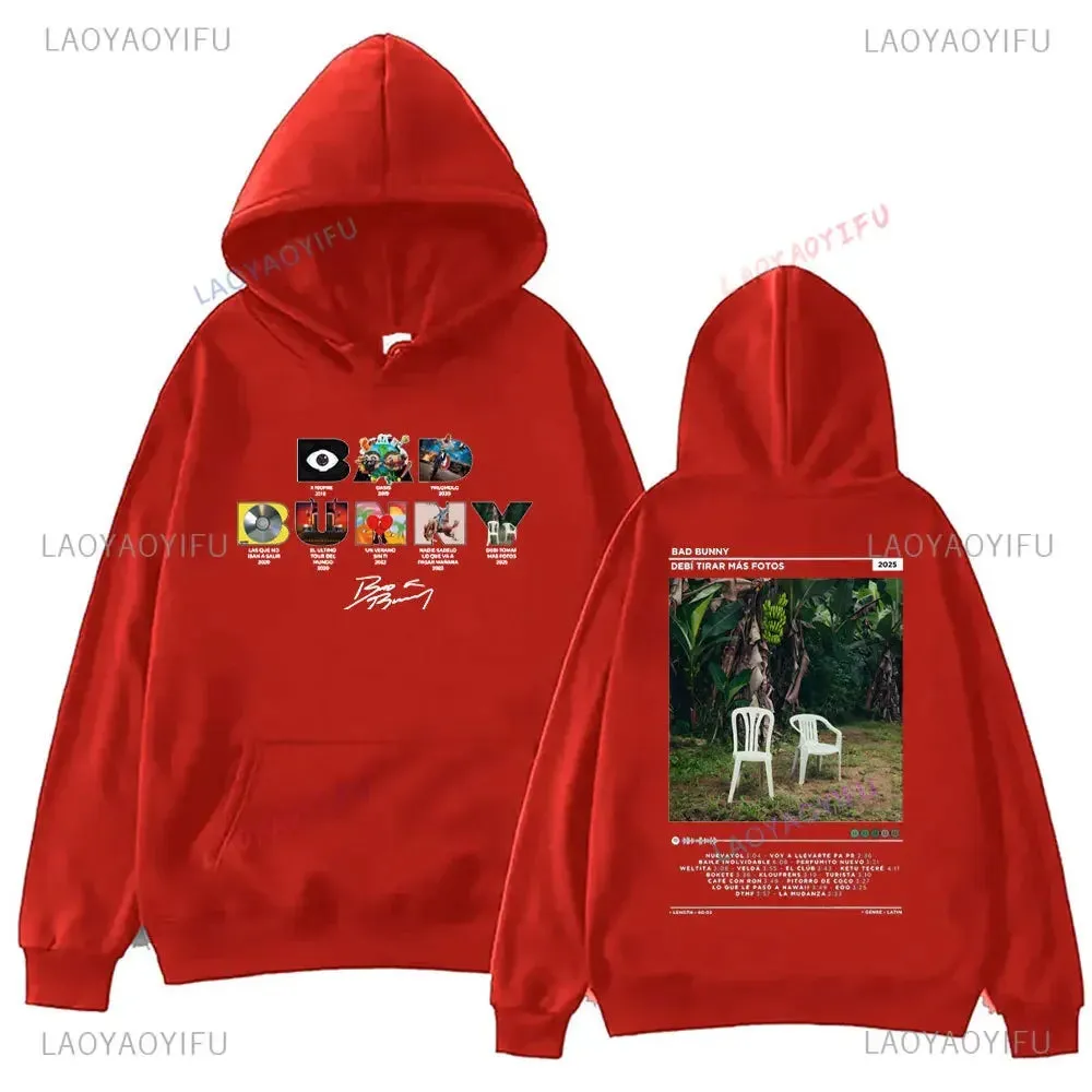 Bad Bunny Nadie Sabe Lo Que Va A Pasar Mañana Graphic Hoodie – Your Next Hip-Hop Streetwear Essential