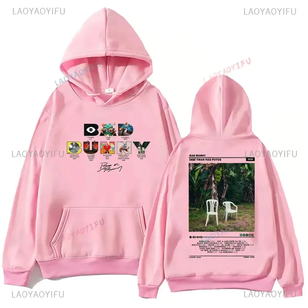 Bad Bunny Nadie Sabe Lo Que Va A Pasar Mañana Graphic Hoodie – Your Next Hip-Hop Streetwear Essential