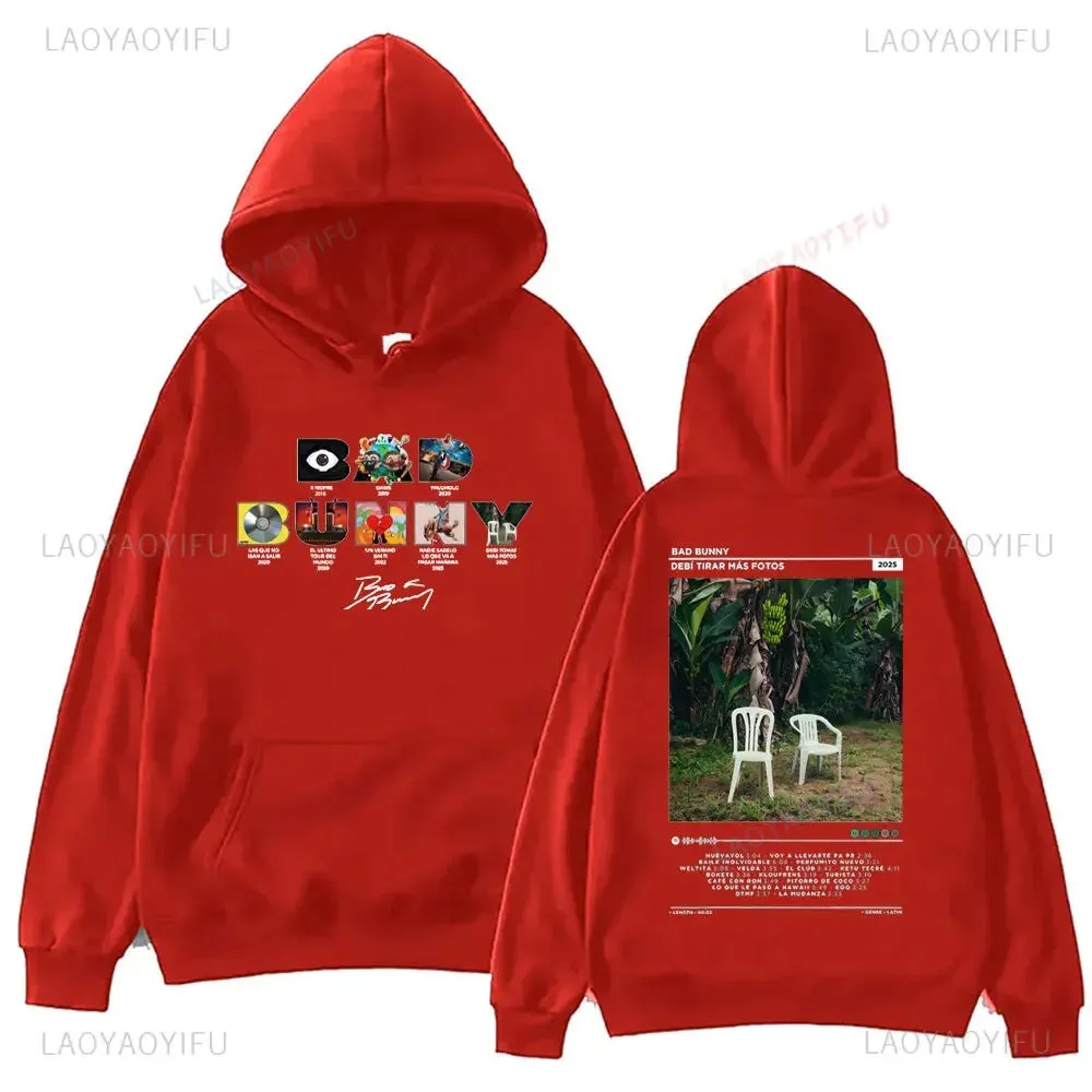 Bad Bunny Nadie Sabe Lo Que Va A Pasar Mañana Graphic Hoodie – Your Next Hip-Hop Streetwear Essential