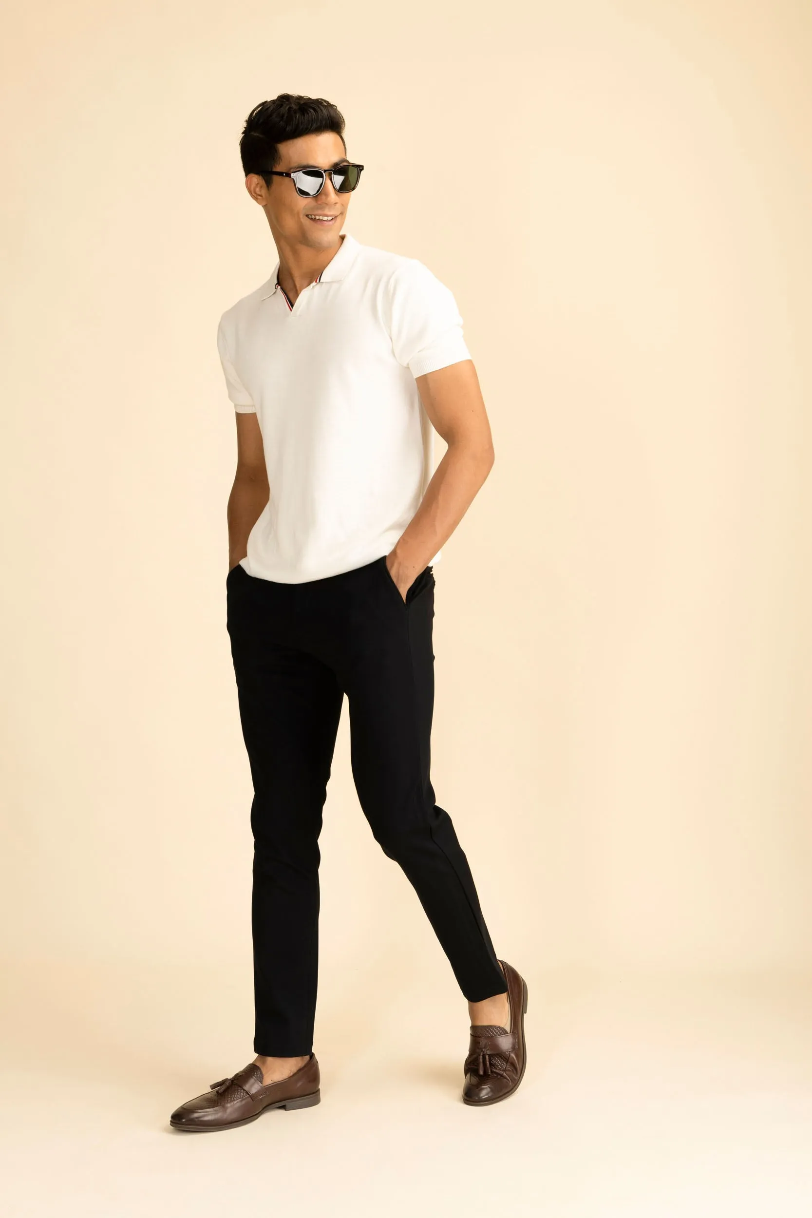 Black 4 Way Stretch Roam Pants