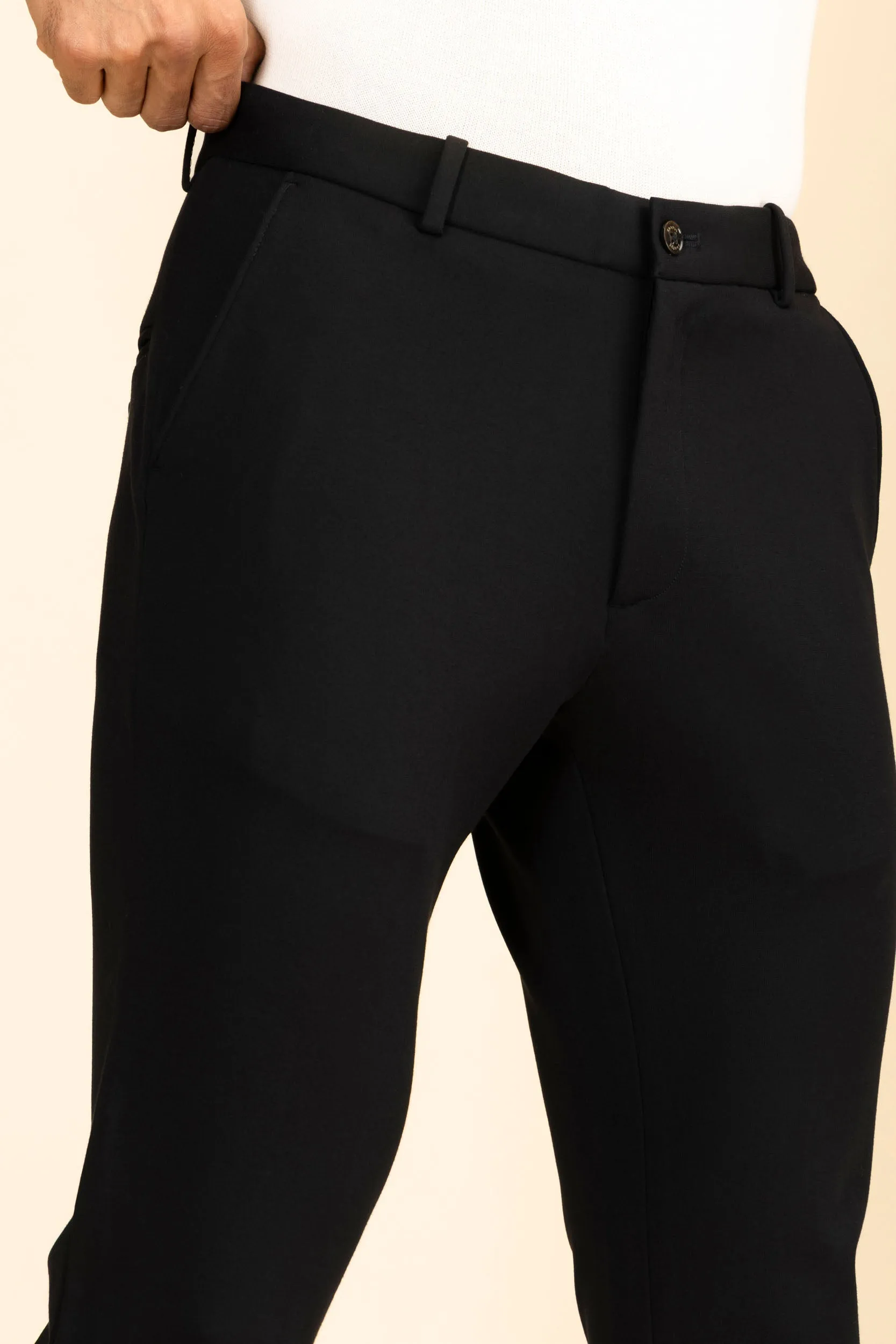 Black 4 Way Stretch Roam Pants