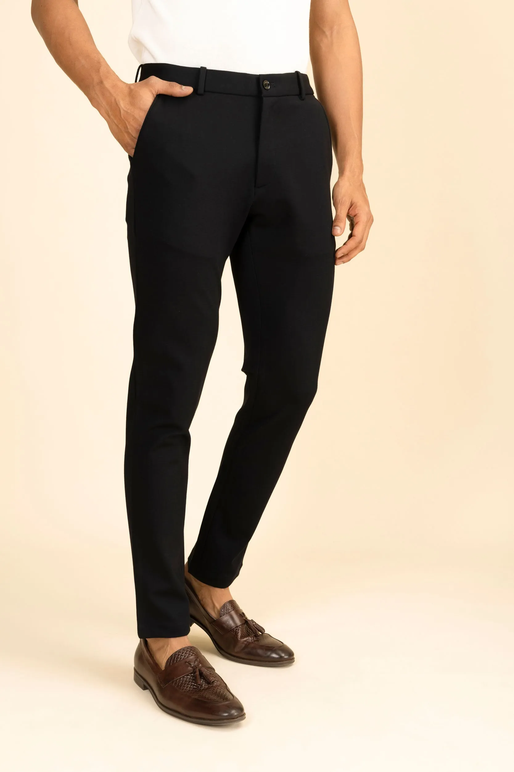 Black 4 Way Stretch Roam Pants