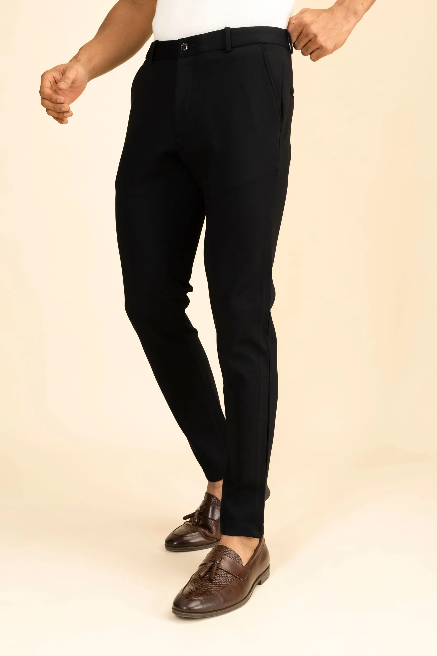 Black 4 Way Stretch Roam Pants
