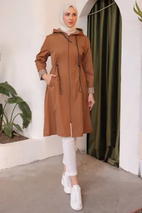 BNG Women Seasonal Trench Coat Tan - Clermont