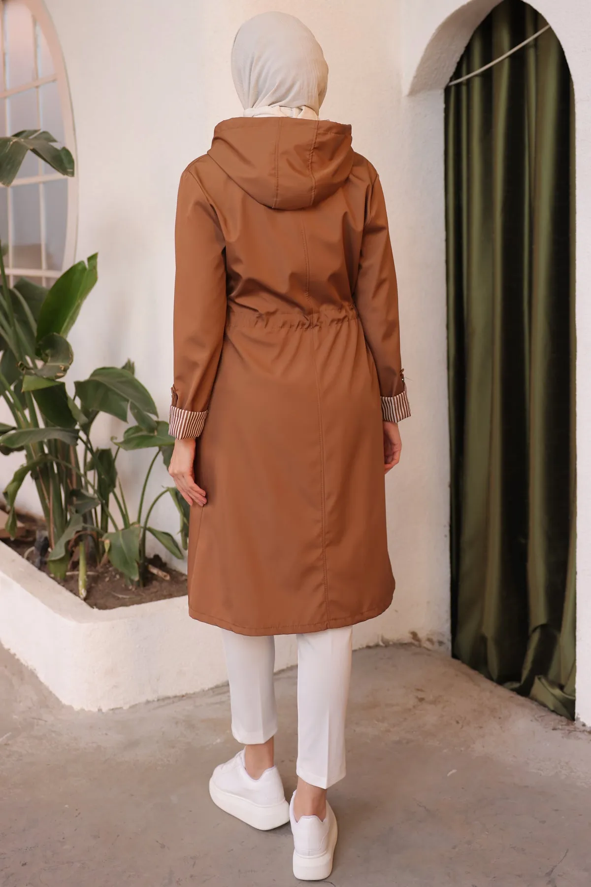 BNG Women Seasonal Trench Coat Tan - Clermont