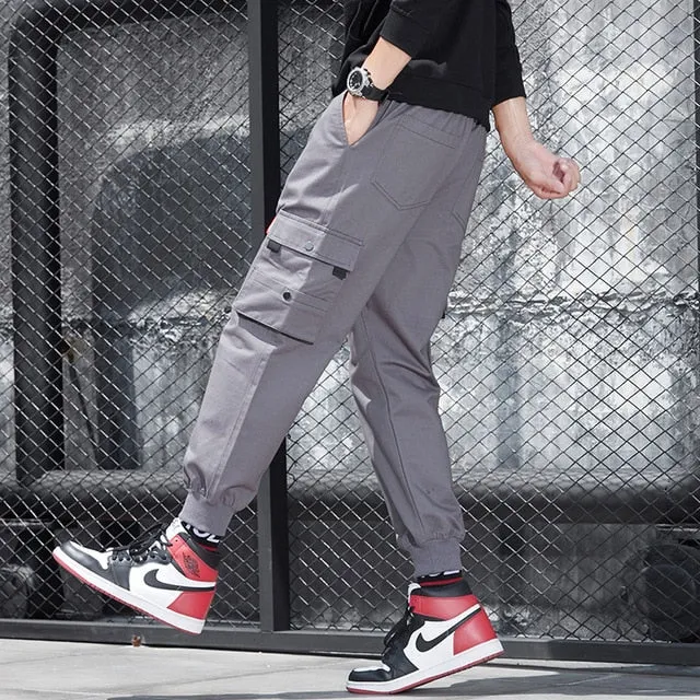 Brand Mens Joggers Pants Camouflage Cargo Pants Men Hip Hop Skateboard Jogger Fashion Casual