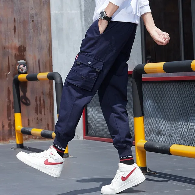 Brand Mens Joggers Pants Camouflage Cargo Pants Men Hip Hop Skateboard Jogger Fashion Casual