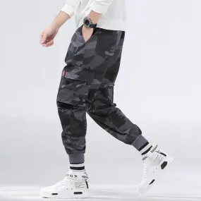 Brand Mens Joggers Pants Camouflage Cargo Pants Men Hip Hop Skateboard Jogger Fashion Casual