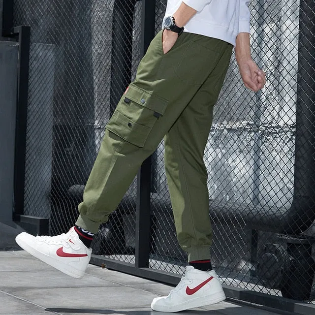 Brand Mens Joggers Pants Camouflage Cargo Pants Men Hip Hop Skateboard Jogger Fashion Casual
