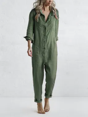 CARMEN | LONG SLEEVE JUMPSUIT
