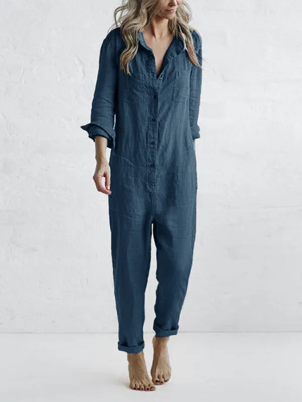CARMEN | LONG SLEEVE JUMPSUIT