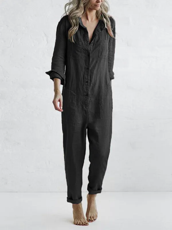 CARMEN | LONG SLEEVE JUMPSUIT