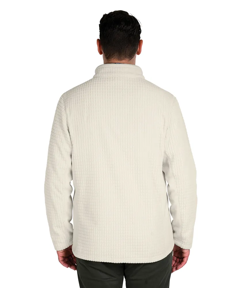 Charles River Men's Terrain Textured Fleece Jacket