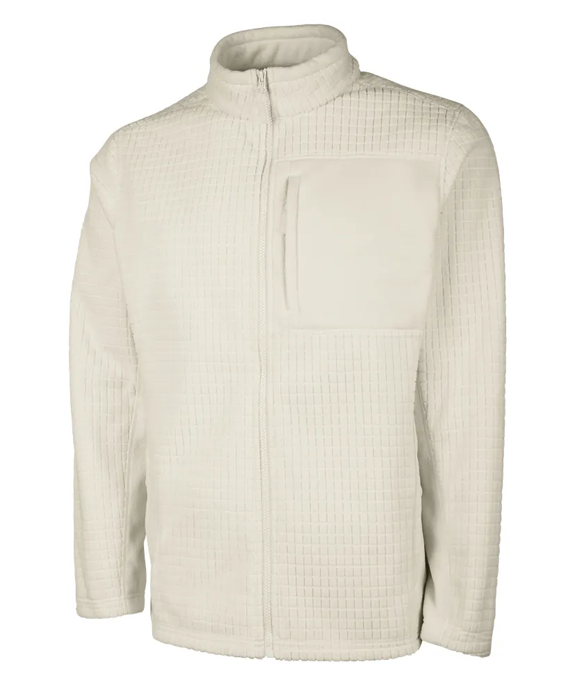 Charles River Men's Terrain Textured Fleece Jacket