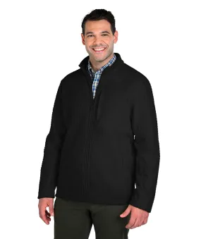 Charles River Men's Terrain Textured Fleece Jacket