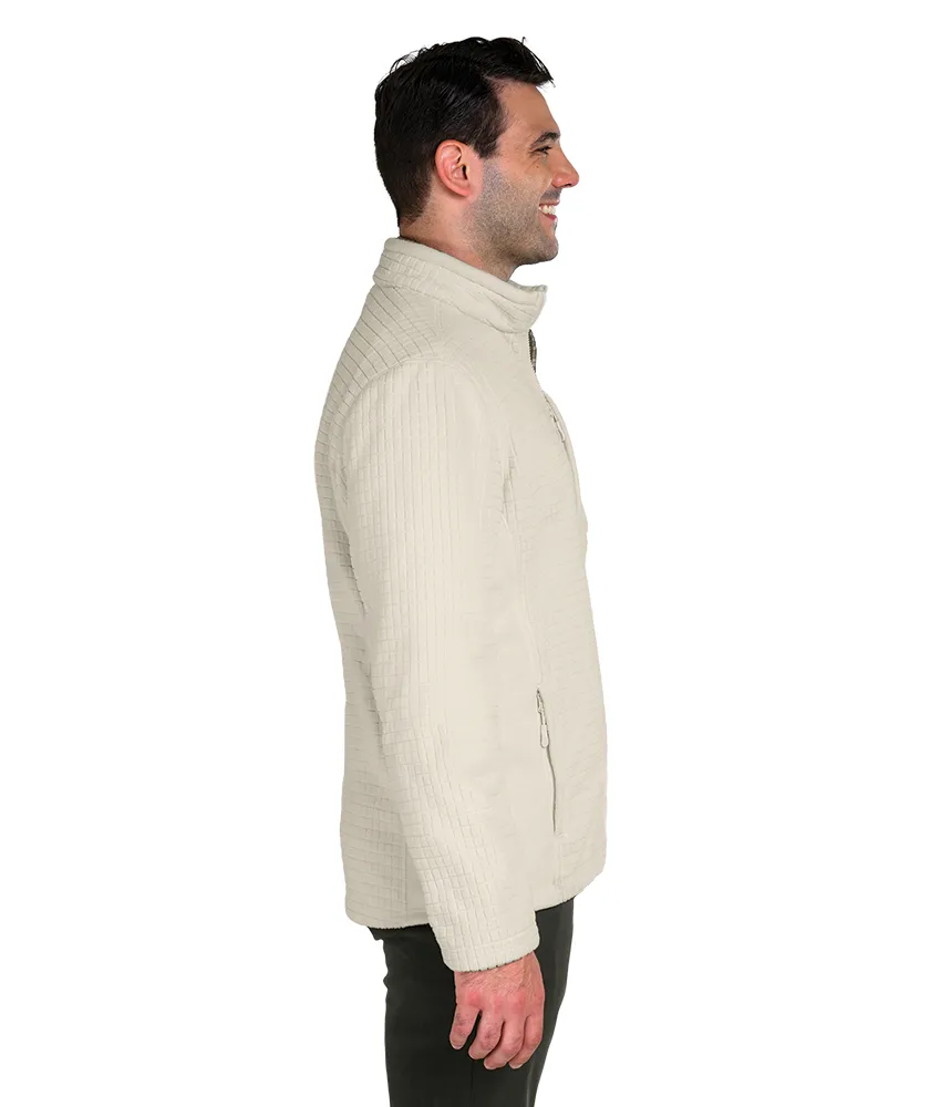 Charles River Men's Terrain Textured Fleece Jacket