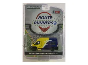 CHASE 2019 Ram ProMaster 2500 Cargo High Roof - Goodyear Tire (Route Runners) Series 3 Diecast 1:64 Scale Model - Greenlight 53030E