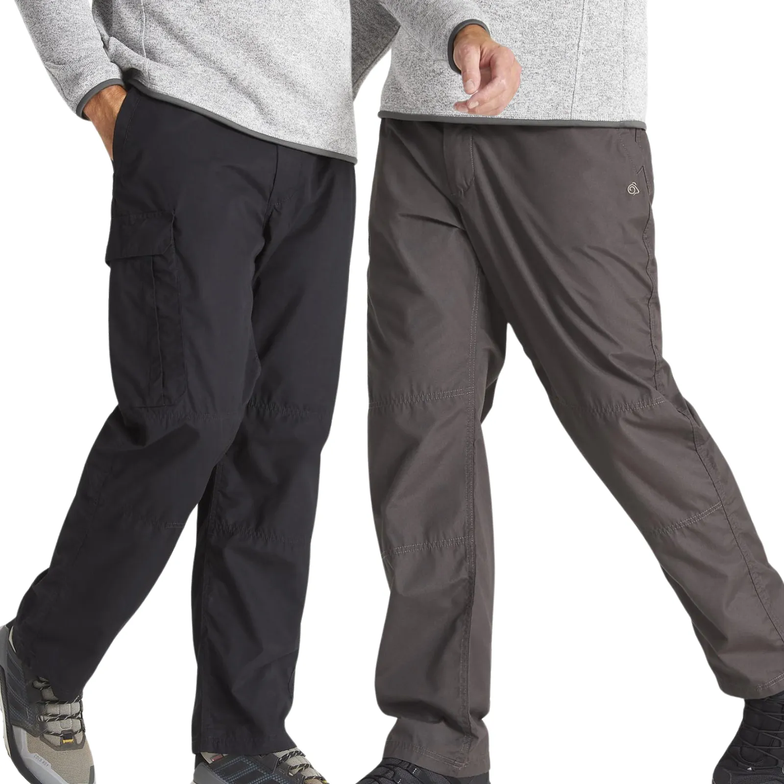 Craghoppers Mens Kiwi UV Protect Relaxed Fit Walking Cargo Pants