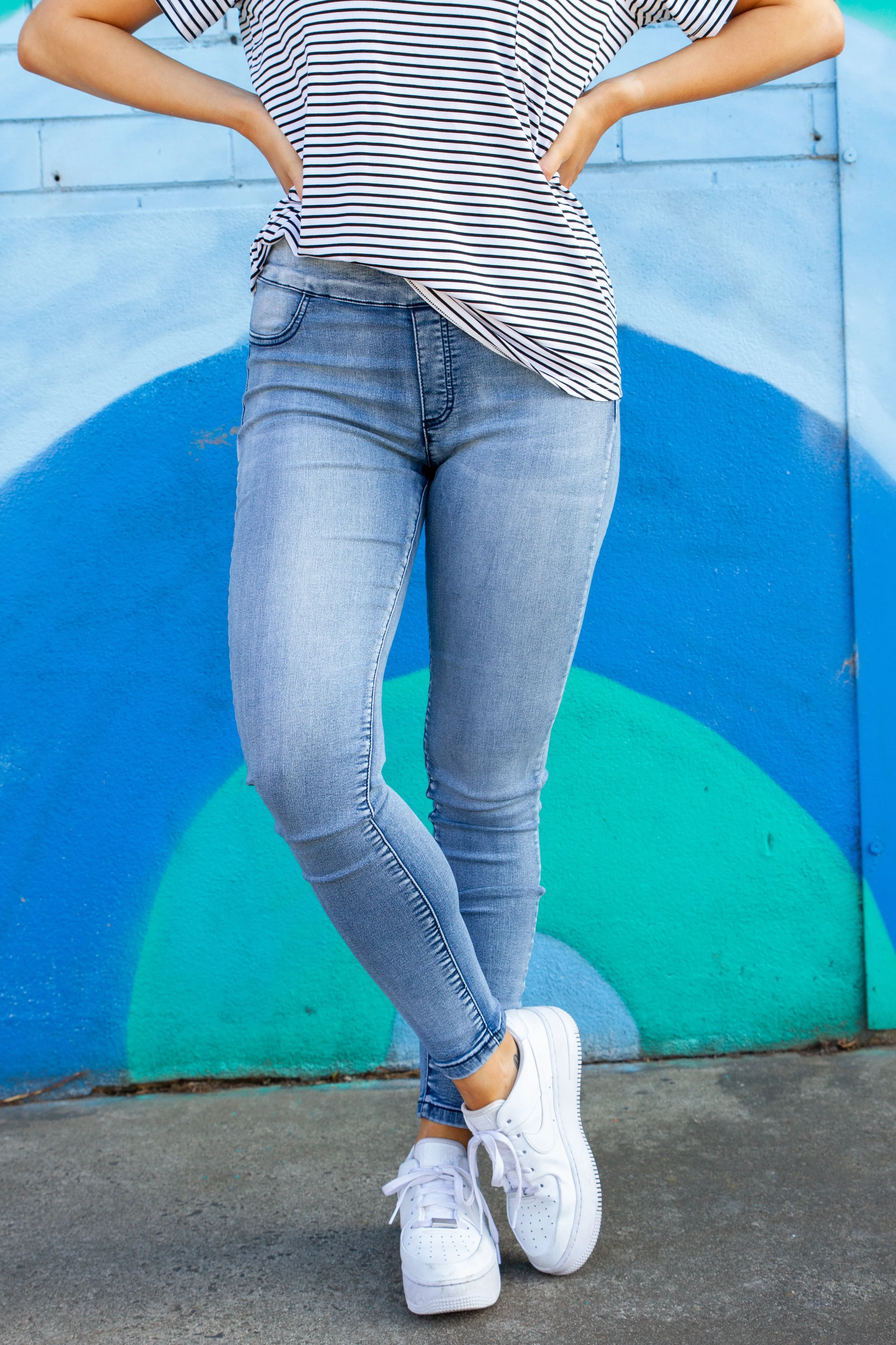 Crew Pull on Jeans