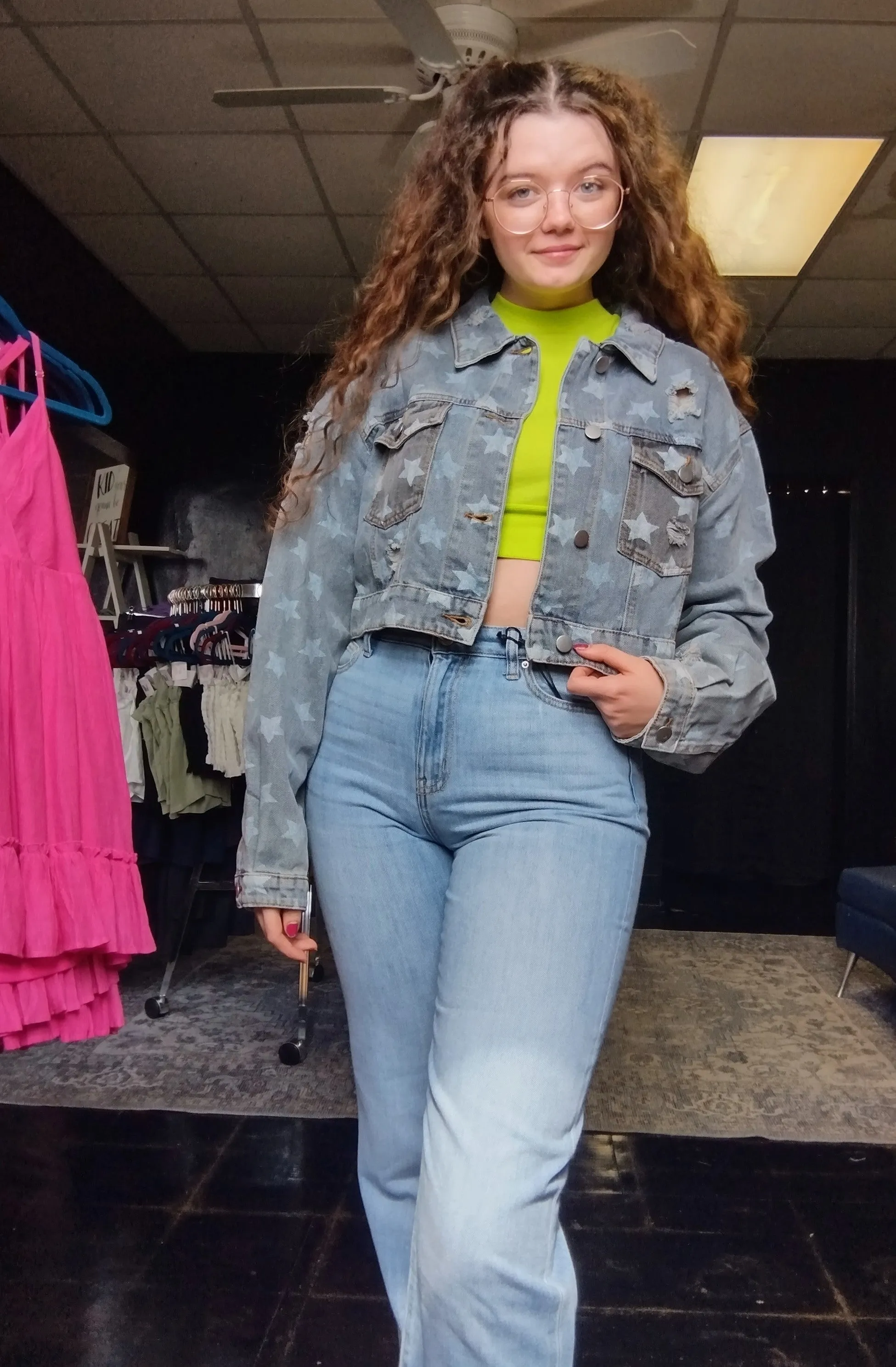 Crop Star Jacket