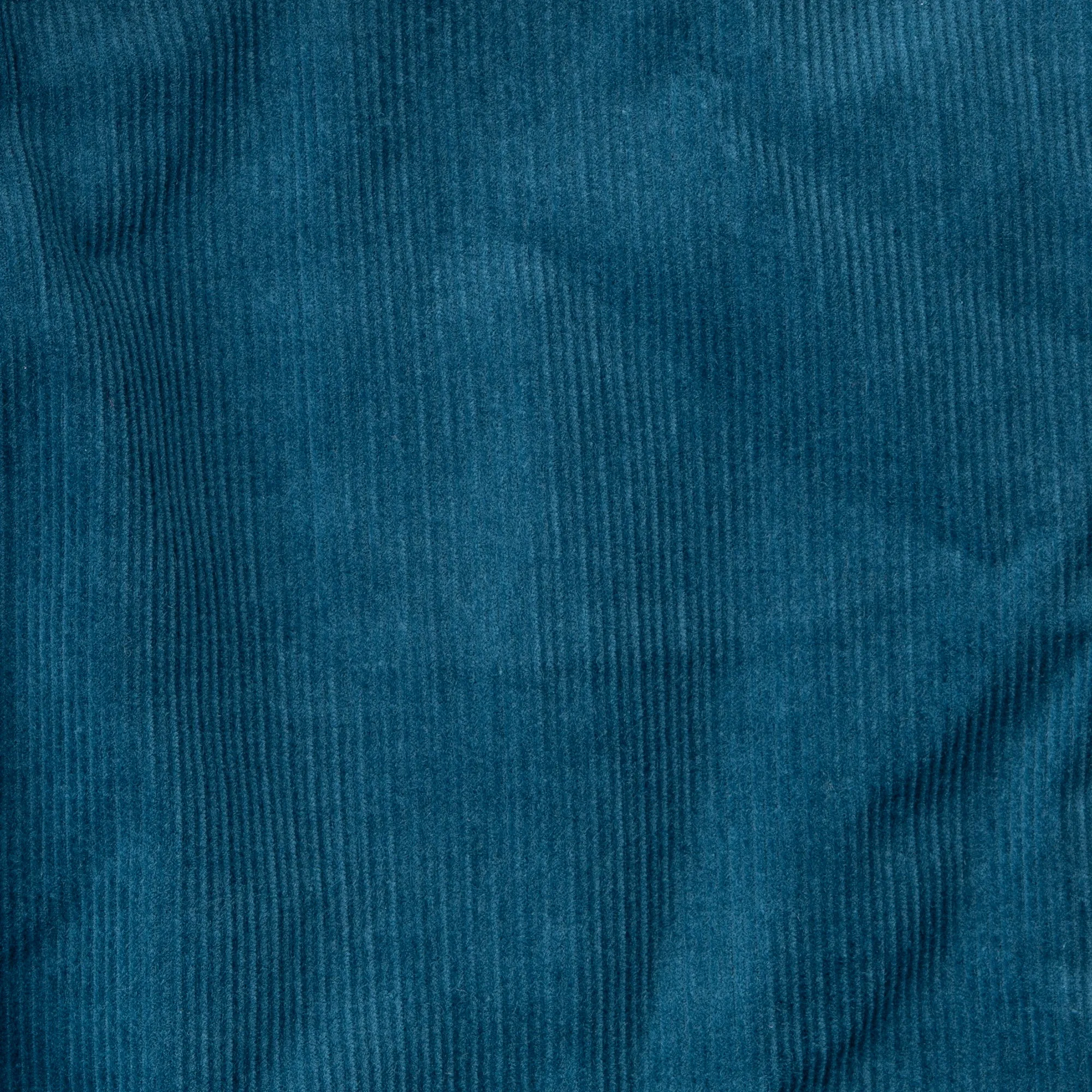 Denim Blue Regular Fit Corduroy Pants