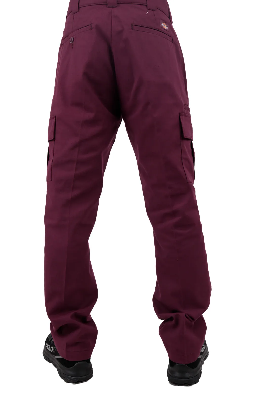 Dickies (Wpr11Csw) Contrast Twill Cargo Pant Men’s Wine Twill