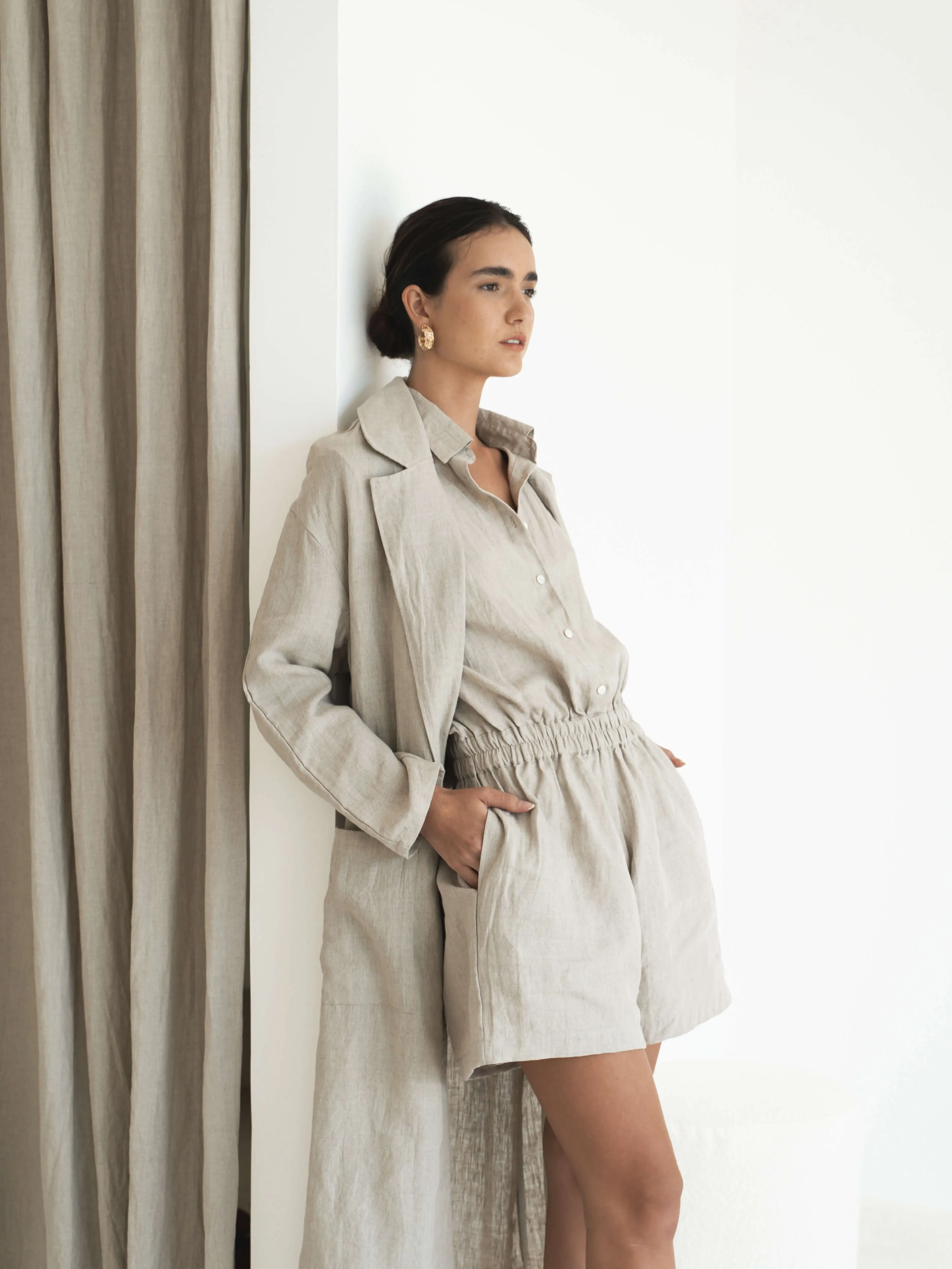 Evelyn Linen Jumpsuit