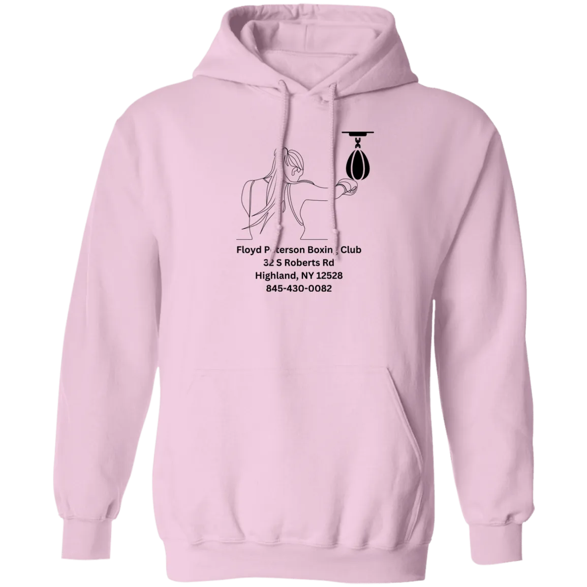 Female Boxer Pullover Hoodie