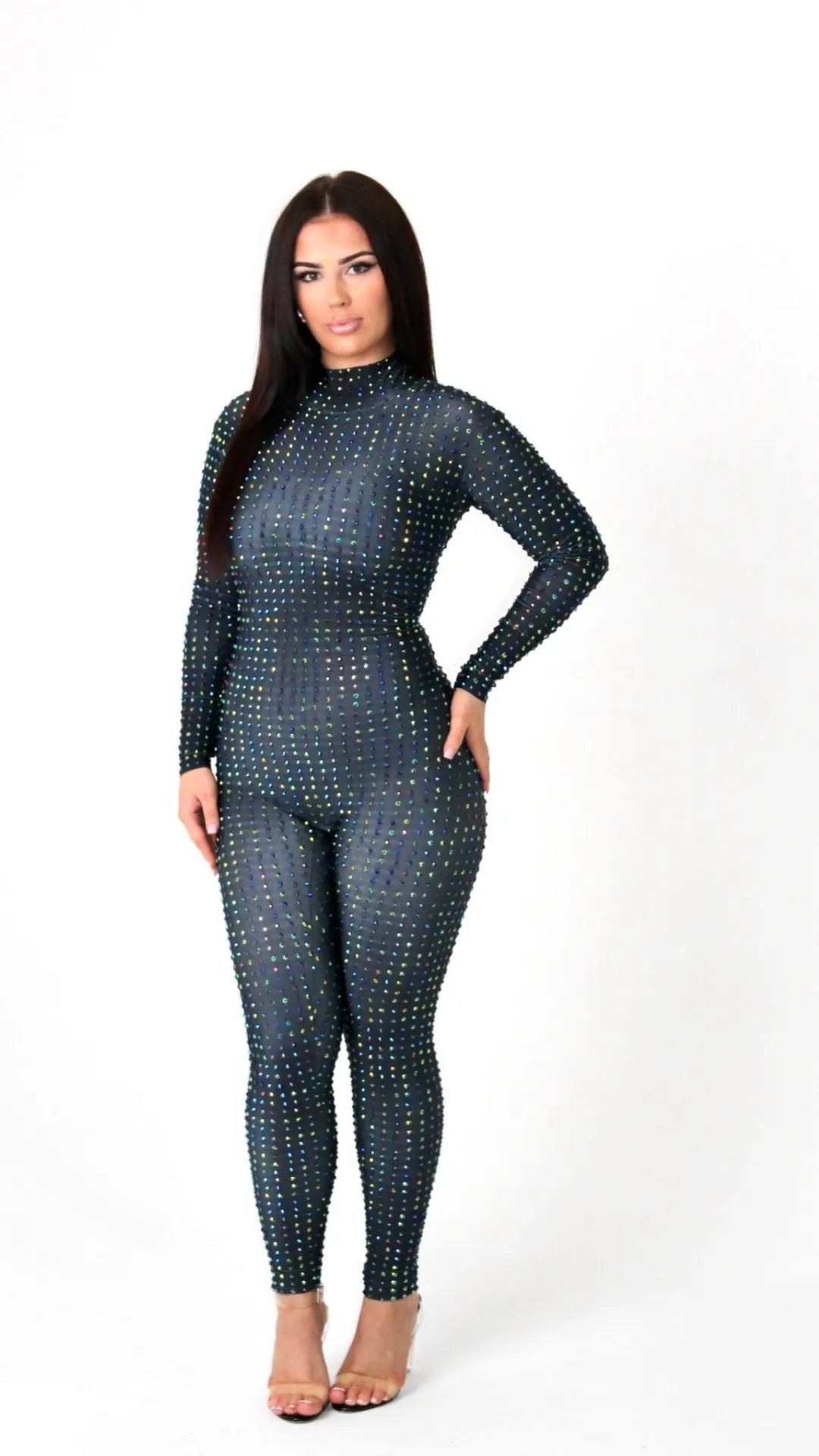 Festival Outfit Sequin Jumpsuit Bodysuit Birthday Outfit Sequin Catsuit Party Costume