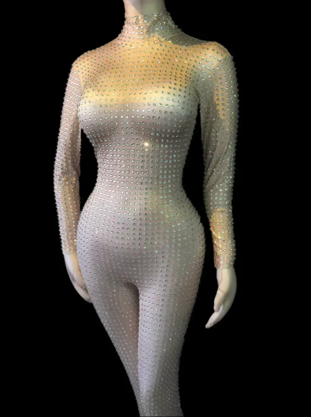 Festival Outfit Sequin Jumpsuit Bodysuit Birthday Outfit Sequin Catsuit Party Costume