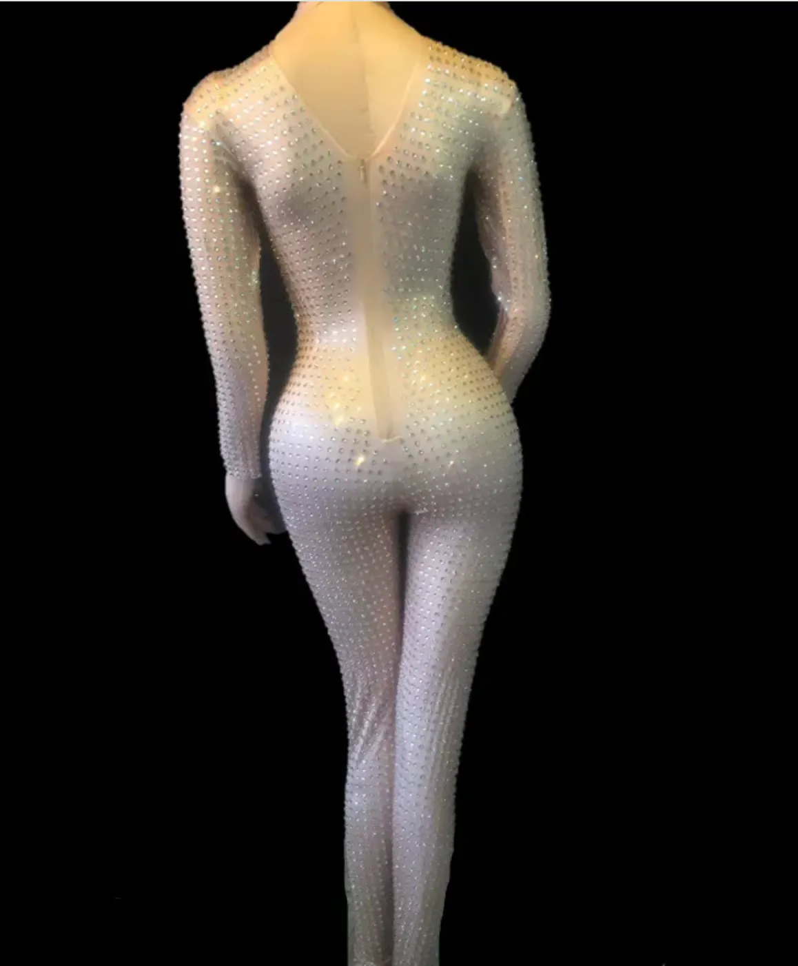 Festival Outfit Sequin Jumpsuit Bodysuit Birthday Outfit Sequin Catsuit Party Costume