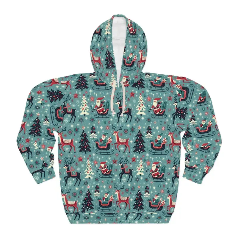 Festive Flair Unisex Pullover Hoodie