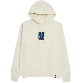 Girl x Pac-Man OG Pac-Lock Emb Heavy Hoodie - Bone