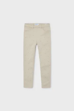 girls studded pant