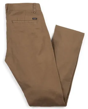 Grain Chino Pant Dark Khaki