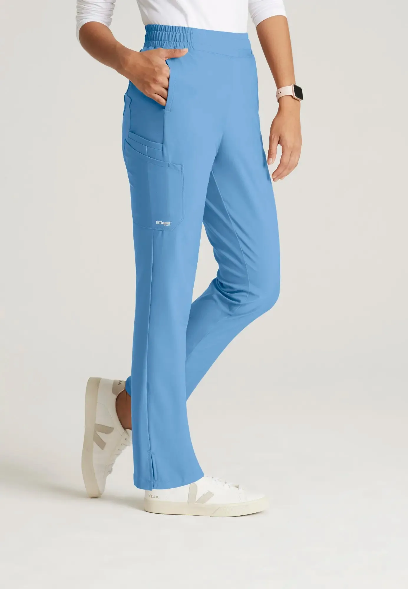Grey's Anatomy Women's Cosmo Pant - Ceil Blue