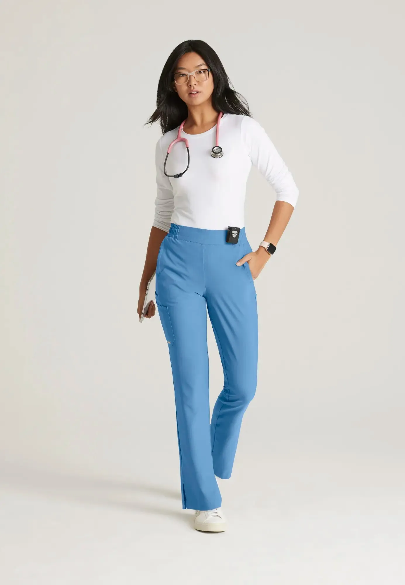 Grey's Anatomy Women's Cosmo Pant - Ceil Blue