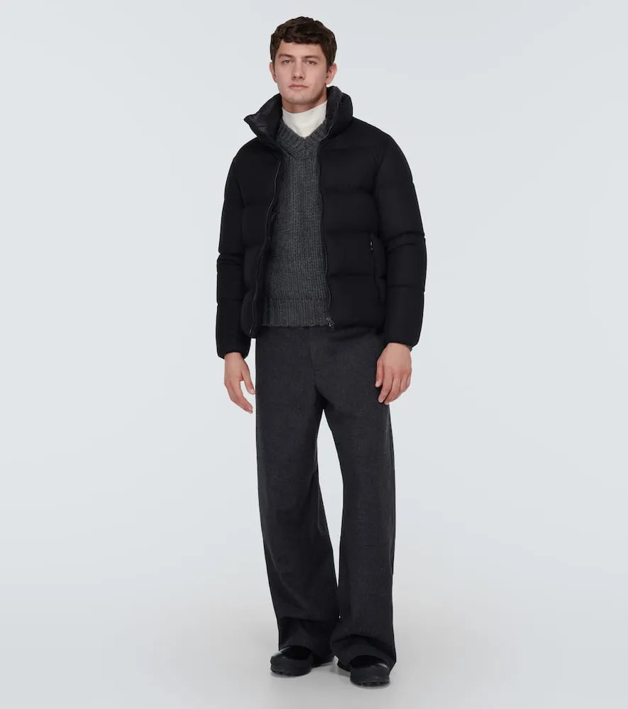 Herno Silk and cashmere down jacket