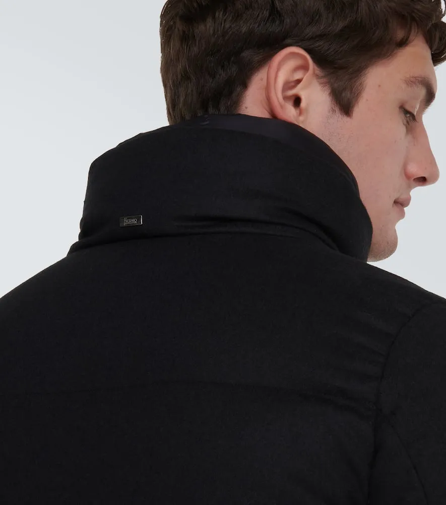 Herno Silk and cashmere down jacket
